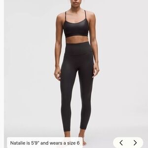 Lululemon Luxe Shine Leggings Size 6